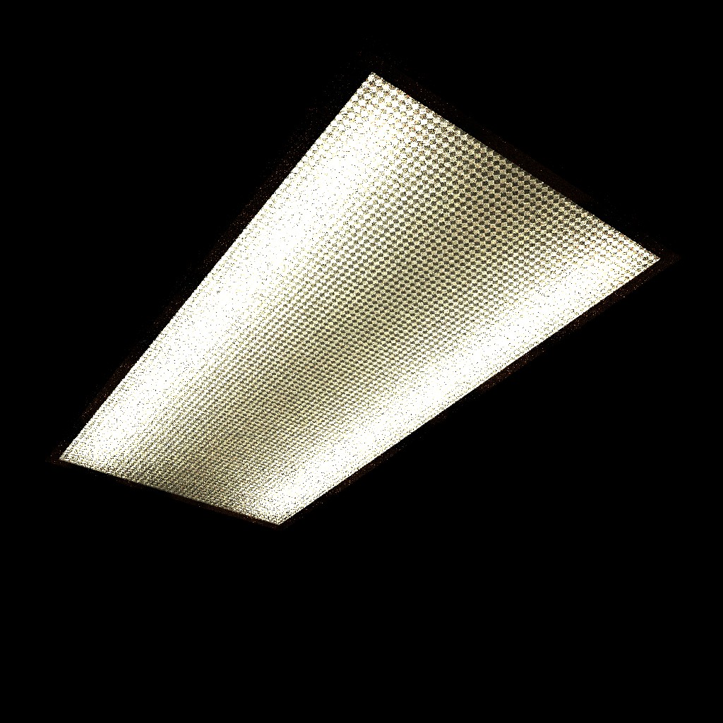 Standard North American Fluorescent Light Fixture preview image 2